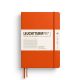 Notesbog L A5 linjeret pumpkin hardcover - 373983