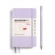 Kalender Leuchtturm 2025 A6 uge+noter linjeret hardcover lilac