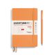 Kalender Leuchtturm 2025 B6+ uge+noter linjeret softcover apricot