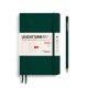 Kalender Leuchtturm 2025 B6+ uge+noter linjeret softcover forest green