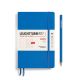 Kalender Leuchtturm 2025 B6+ uge+noter linjeret softcover sky