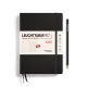 Kalender Leuchtturm 2025 A5 uge+noter dot hardcover black