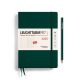 Kalender Leuchtturm 2025 A5 uge+noter dot hardcover forest green