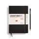 Kalender Leuchtturm 2025 A5 daglig hardcover black