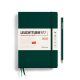 Kalender Leuchtturm 2025 A5 daglig hardcover forest green