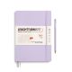 Kalender Leuchtturm 2025 B5 måned+note softcover lilac