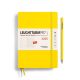 Kalender Leuchtturm 2025 A5 uge+noter linjeret hardcover lemon