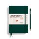 Kalender Leuchtturm 2025 A5 uge+noter linjeret hardcover forest green