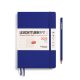 Kalender Leuchtturm 2025 A5 uge+noter linjeret softcover ink