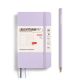 Kalender Leuchtturm 2025 A6 uge+noter linjeret softcover lilac