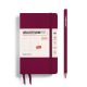 Kalender Leuchtturm 2025 A6 uge hardcover port red