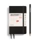 Kalender Leuchtturm 2025 A6 daglig hardcover black