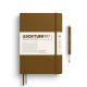 Notesbog Leuchtturm A5 linjeret spice brown hardcover