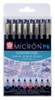 Multiliner pigma micron PN sæt 8 ass