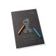 Skitseblok SMLT authentic A4 170g sort