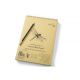 Skitseblok SMLT authentic A4 80g creme - spiral