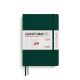 Kalender Leuchtturm 2026 A5 uge+noter dot hardcover forest green