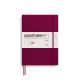 Kalender Leuchtturm 2026 A4+ uge+noter linjeret hardcover port red