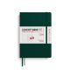 Kalender Leuchtturm 2026 A5 uge+noter linjeret hardcover forest green