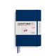 Kalender Leuchtturm 2026 A5 uge+noter linjeret hardcover navy