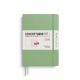 Kalender Leuchtturm 2026 A5 uge+noter linjeret hardcover sage