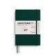 Kalender Leuchtturm 2026 A5 uge+noter linjeret softcover forest green
