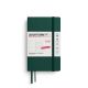 Kalender Leuchtturm 2026 A6 uge+noter linjeret hardcover forest green