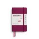 Kalender Leuchtturm 2026 A6 uge+noter linjeret hardcover port red