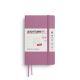 Kalender Leuchtturm 2026 A6 uge+noter linjeret softcover dusty rose