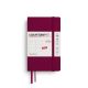 Kalender Leuchtturm 2026 A6 uge hardcover port red