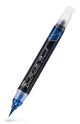 Marker brush dual metallic blue+green