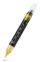 Marker brush dual metallic gold